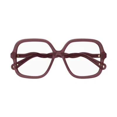 Chloé Ch0091o Oversized Square Frames In White