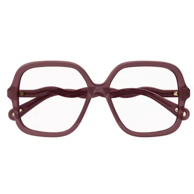 Chloé Ch0091o004 Burgundy Burgundy Tra