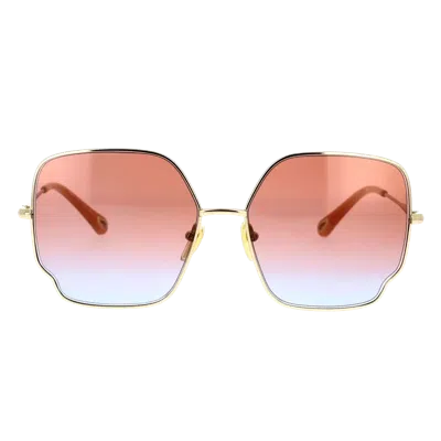 Chloé Ch0092 S Sunglasses In Pink