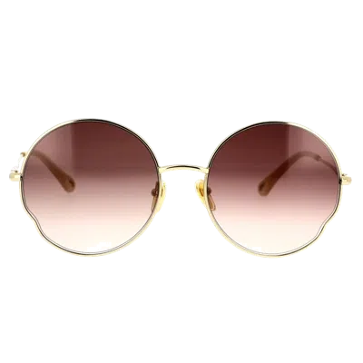Chloé Ch0095 S Sunglasses In Pink