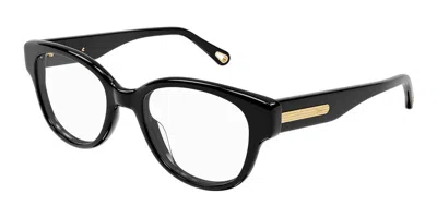 Chloé Ch0124o Women's Glasses, Black, Size 49
