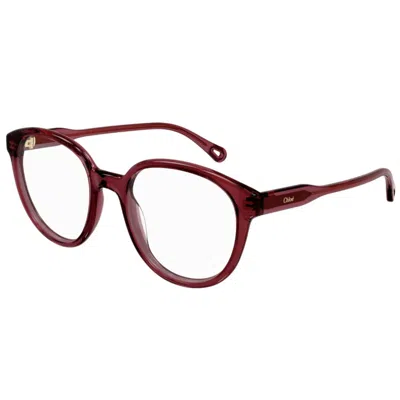 Chloé Ch0127o003 Burgundy Burgundy Tra