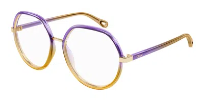 Chloé Ch0131o Women's Glasses, Purple, Size 51