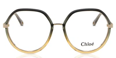 Chloé Ch0131o Women's Glasses, Yellow, Size 54 In Multi