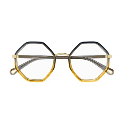 CHLOÉ CH0132O GEOMETRIC OCTAGONAL EYEGLASSES