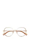 Chloé Benjamine Round-frame Glasses In Neutral