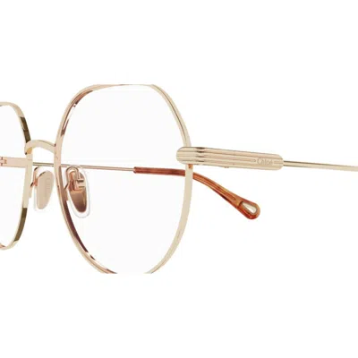 Chloé Ch0137o006 Gold Gold Transparent