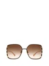 Chloé Ch0143s Brown Sunglasses In Brown