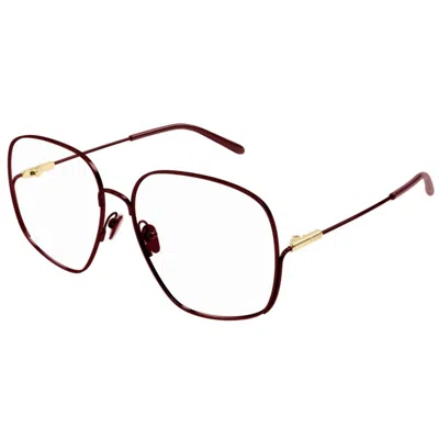 Chloé Ch0165o003 Burgundy Burgundy Tra In Brown