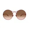 Chloé Chloe Womens Pink Ch0166s Round-frame Metal Sunglasses