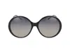 Chloé Round-frame Recycled Acetate Sunglasses In Black