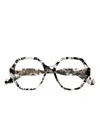 Chloé Ch0189o Geometric Glasses In Brown