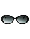 Chloé Chloe Sunglasses Ch0197 S 001 In Black
