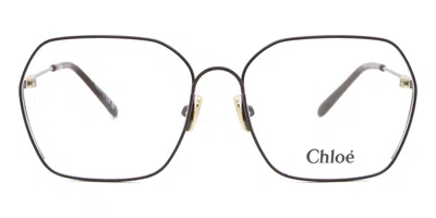 Chloé Ch0208o Women's Glasses, Burgundy, Size 58