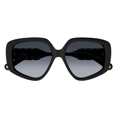 Chloé Ch0210 S Sunglasses In Black