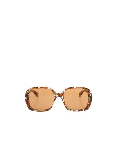 Chloé Ch0222s Tortoiseshell-frame Sunglasses In Nude