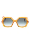 Chloé Ch0226s 004 In Orange