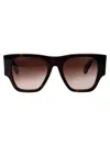 Chloé Havana Havana Brown Acetate Sunglasses In 002 Havana Havana Brown