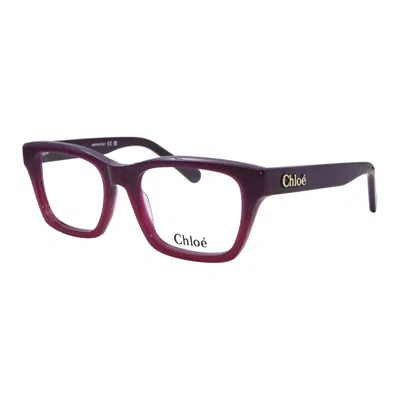 Chloé Ch0242o 007 Bordeaux 53mm In Purple