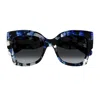 Chloé Logo Sunglasses In Blu
