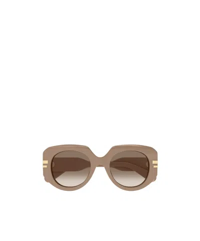 CHLOÉ CHLOÉ EYEWEAR OVERSIZED FRAME SUNGLASSES