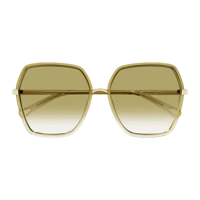 Chloé Ch0262 S Sunglasses In Green