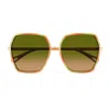 Chloé Oversize-frame Sunglasses In Multicolore