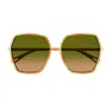 Chloé Oversize-frame Sunglasses In Multicolor