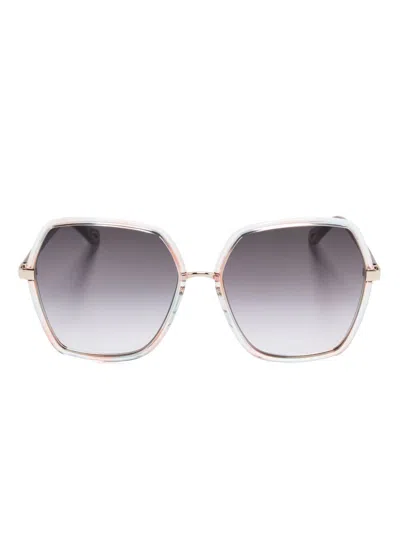 Chloé Ch0262s Sunglasses In Gold