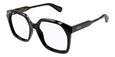 Chloé Ch0263o 008 Women's Glasses Black Size 53 - Free Lenses - Blue Light Block Available