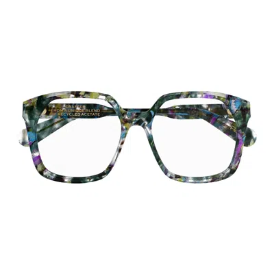 Chloé Ch0263o Linea Gayia 003 Blue Transparent Glasses In Multi