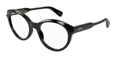 Chloé Ch0264o Women's Glasses, Black, Size 53