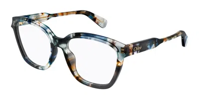 Chloé Ch0265o 009 Women's Glasses Tortoiseshell Size 54 - Free Lenses - Blue Light Block Available In Multi