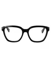 Chloé Ch0272o Linea  001 Black Glasses In Black-black-transparent