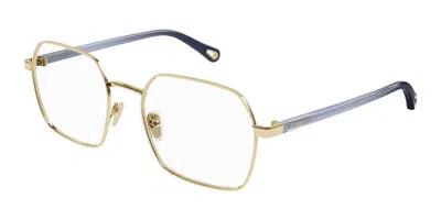 Chloé Ch0268o 004 Women's Glasses Gold Size 54 - Free Lenses - Blue Light Block Available