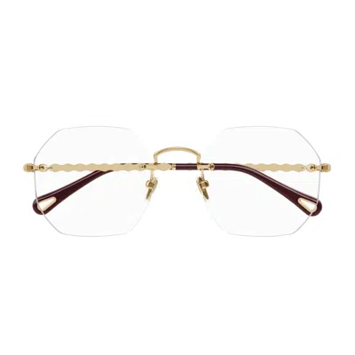 Chloé Ch0270o Linea  001 Gold Glasses