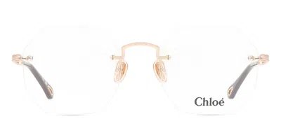 Chloé Ch0270o Women's Glasses, Gold, Size 54