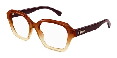 Chloé Ch0272o Women's Glasses, Brown, Size 53