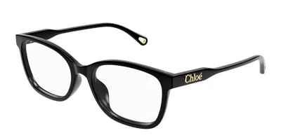 Chloé Ch0276oa Asian Fit Women's Glasses, Black, Size 54