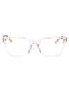 Chloé Ch0276oa Glasses In Pink-pink-transparent