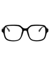 Chloé Ch0272o Glasses In Black-black-transparent