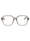 Chloé Ch0277oa Glasses In Green-green-transparent
