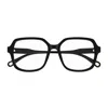Shop Chloé Ch0277oa Linea  001 Black Glasses In Nero