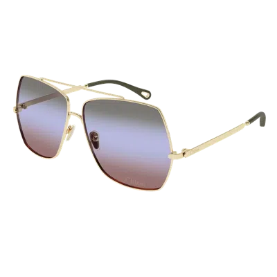 Chloé Ch0278 S Sunglasses In Gray