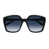 Chloé Acetate Black Sunglasses In Nero