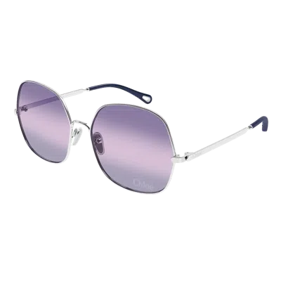 Chloé Ch0282 S Sunglasses In Purple