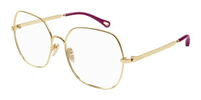 Chloé Ch0284o Women's Glasses, Gold, Size 57