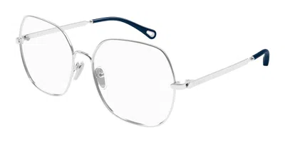 Chloé Ch0284o Women's Glasses, Silver, Size 57