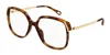 Chloé Square-frame Glasses In Brown