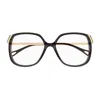 Chloé Square-frame Glasses In Gray